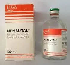 Pentobarbital nembutale sodico puro al 99,8%.